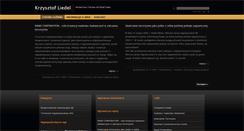 Desktop Screenshot of liedel.pl
