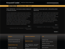 Tablet Screenshot of liedel.pl